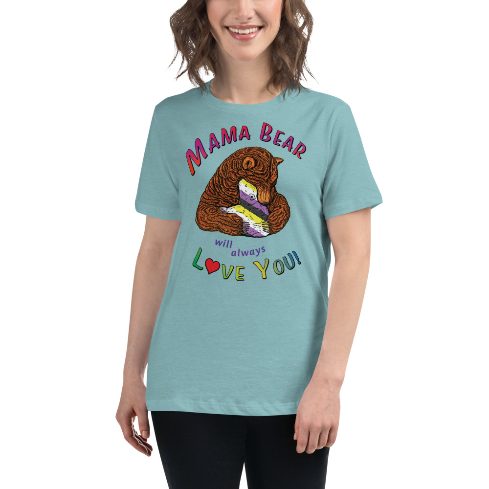 Autism Awareness Mama Bear Shirt Mom Love Shirt - TeeUni